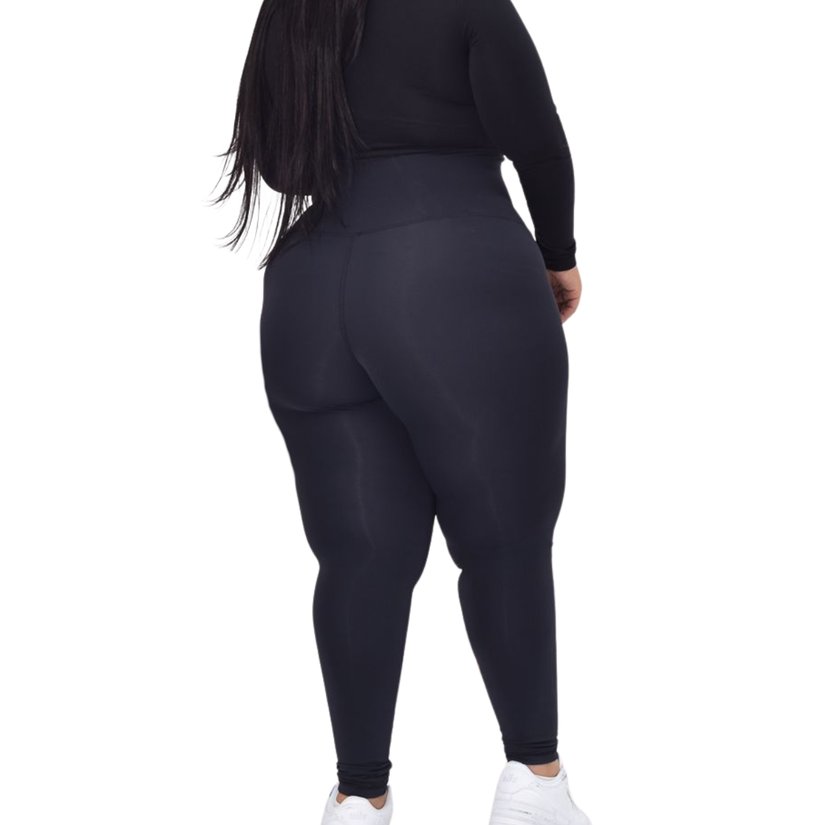 Legging Modeladora com Fechos Plus Size - Cinta modeladora