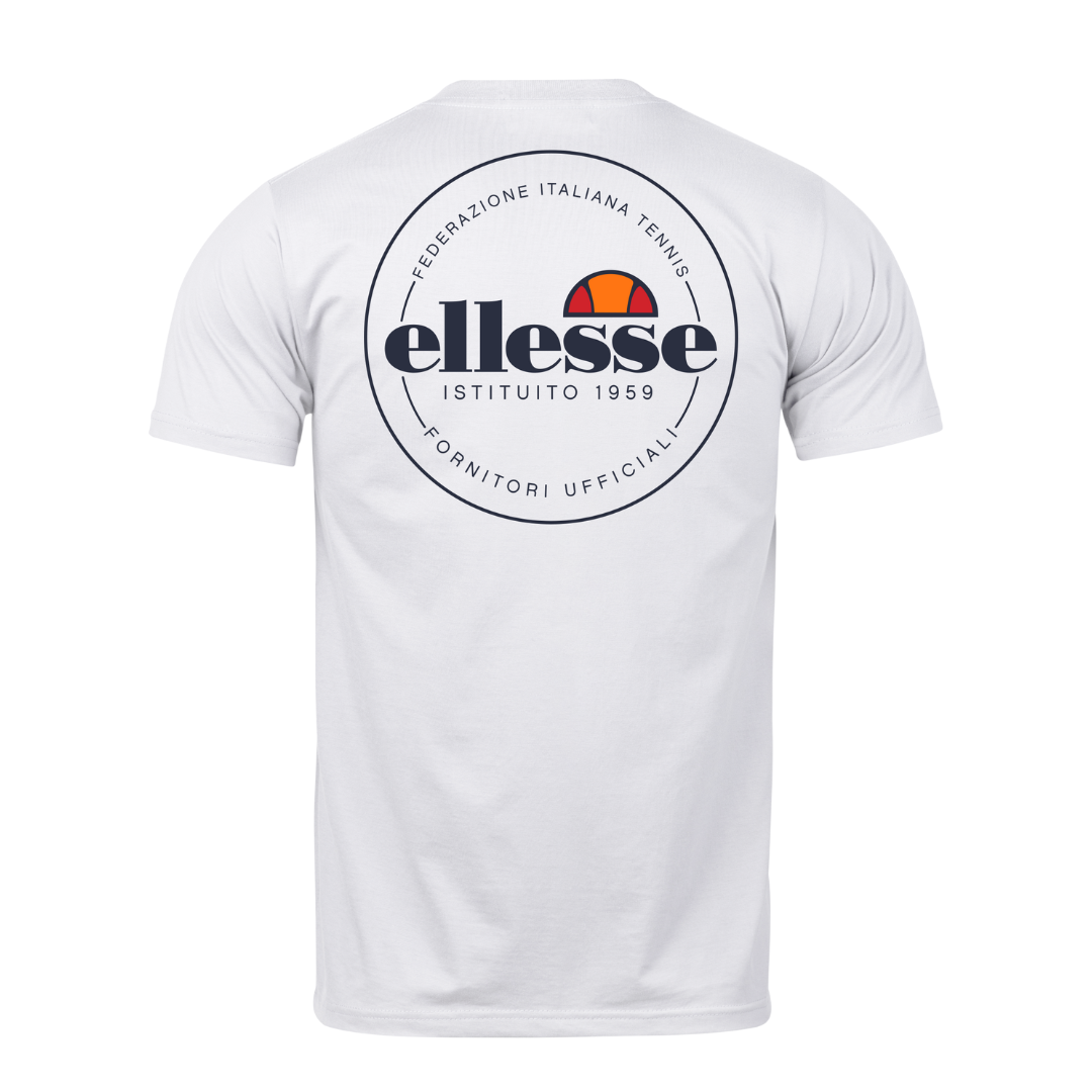 Camiseta Ellesse Round Logo Branca - Loja Street Business | Produtos  exclusivos e limitados!