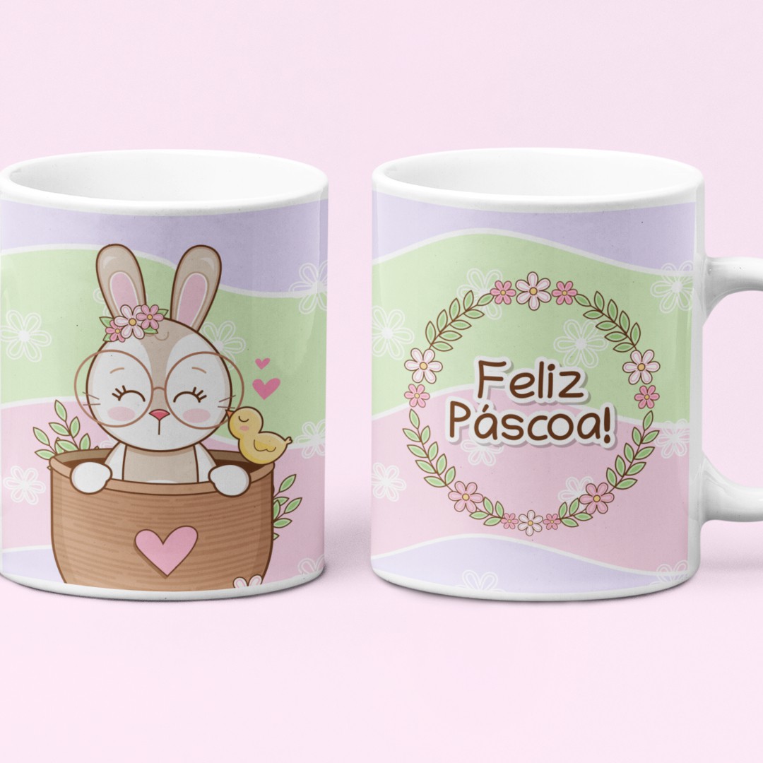 Caneca Pascoa Personalizada Nome Namorado Quero Bis De Você