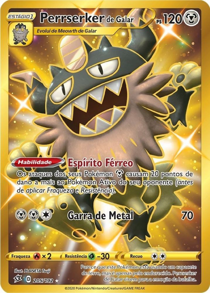 Perrserker de Galar / Galarian Perrserker (205/192), Busca de Cards