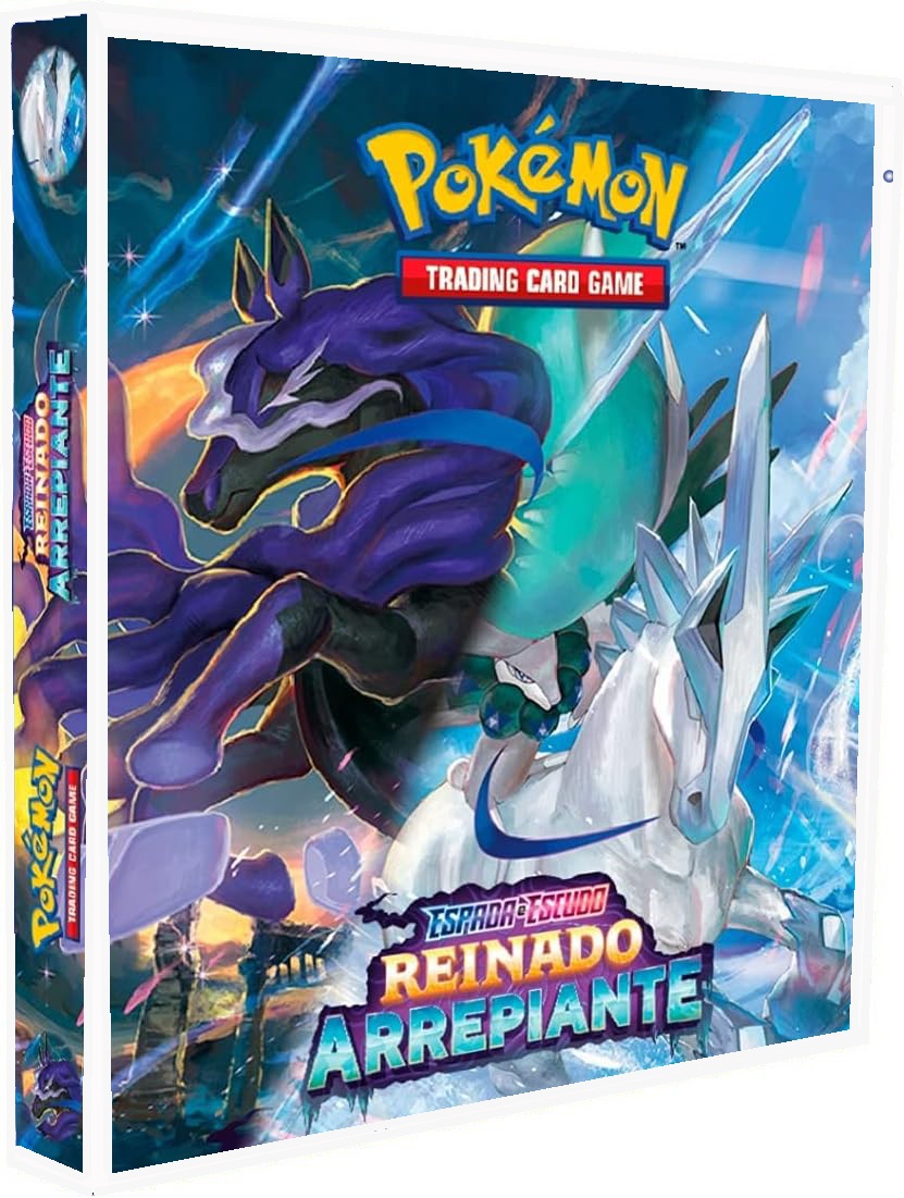 Pokemon TCG: Ice Rider Calyrex V Box : : Brinquedos e