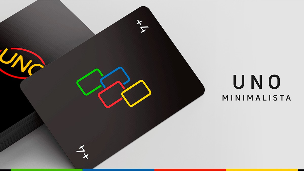 Jogo UNO Minimalista Mattel - GAMES & ELETRONICOS