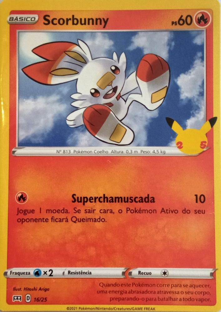 Zacian V Foil Pokémon Carta Em Português 16/25