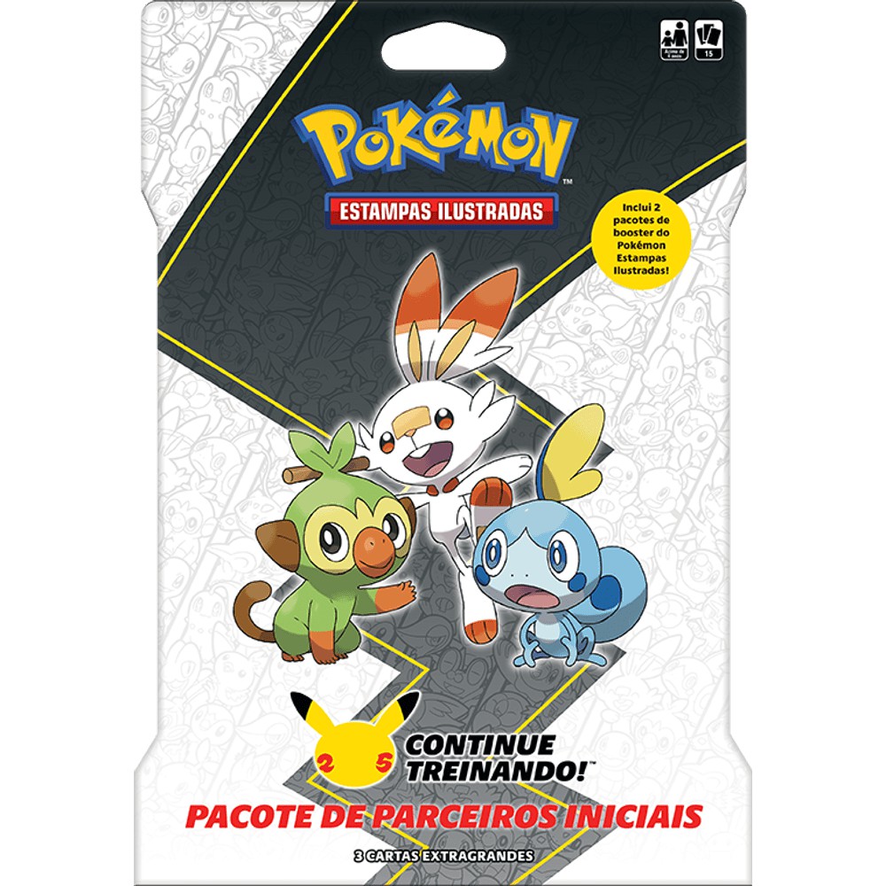 Pacote Cartas Pokémon EE2 Booster 6 Cartas - Rixa Rebelde