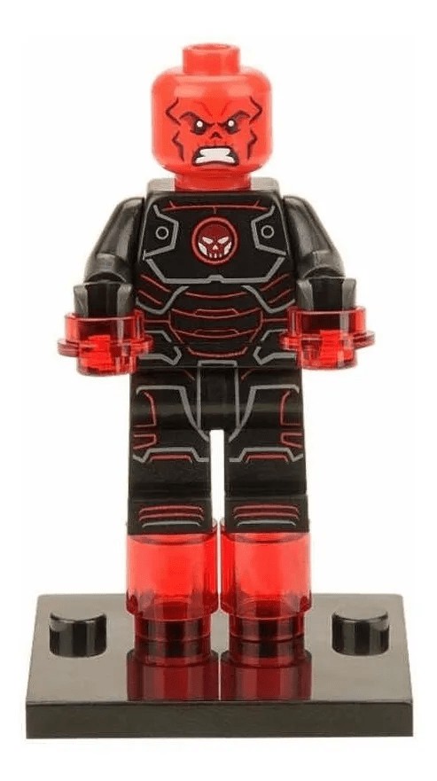 Caveira Vermelha Game Lego Marvel Super Heroes Minifigura Marvel caveira-vermelha-game-lego-marvel-super-heroes-minifigura-marvel