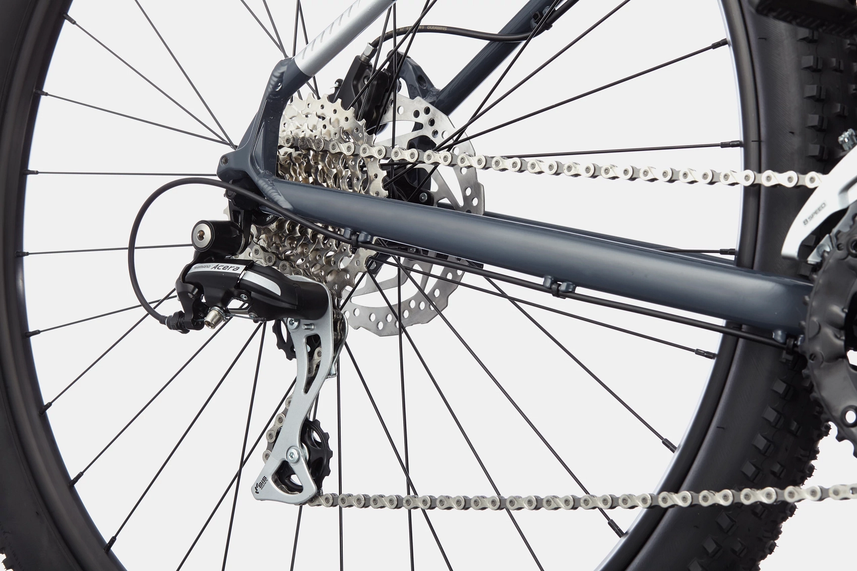 CANNONDALE TRAIL 6 TAM M CINZA - Fat Bike Floripa | Loja de