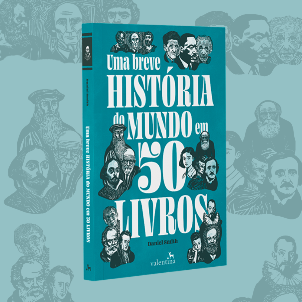 Uma breve história do mundo em 50 livros - Editora Valentina