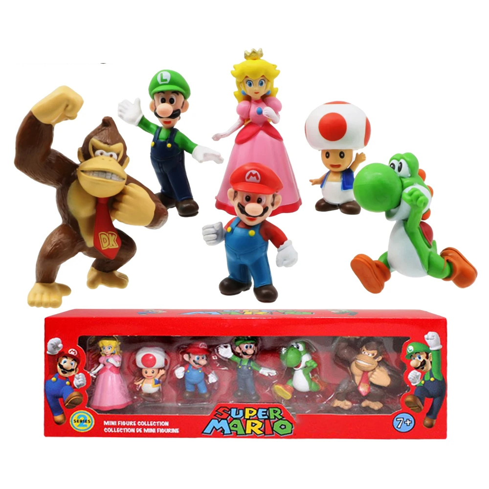 Action figure super mario top