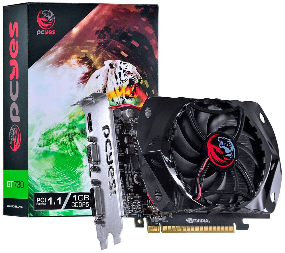 Placa De Vídeo Galax Geforce Gt 730 4gb Ddr3 64bits