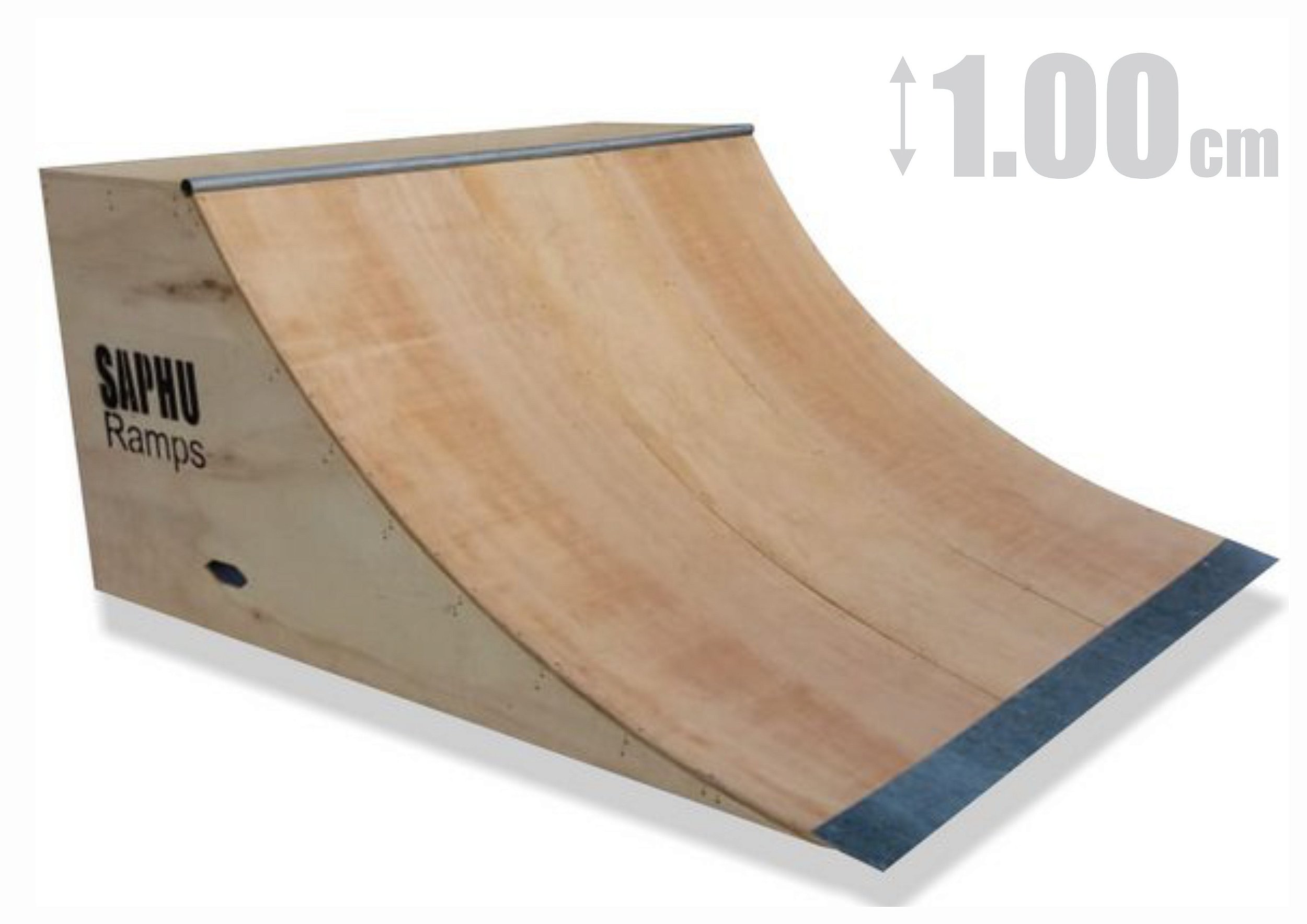 Rampa Funbox Mini - Skate Park de Dedo - Com Suporte em Madeira