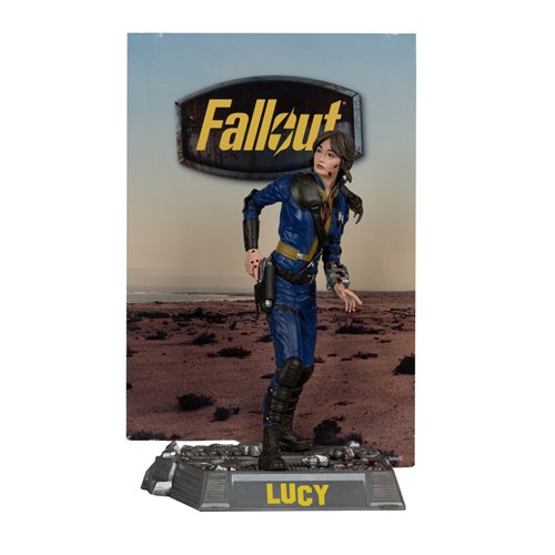 Fallout TV Series Movie Maniacs Set 3 Ghoul, Lucy, Maximus McFarlane Amazon LE