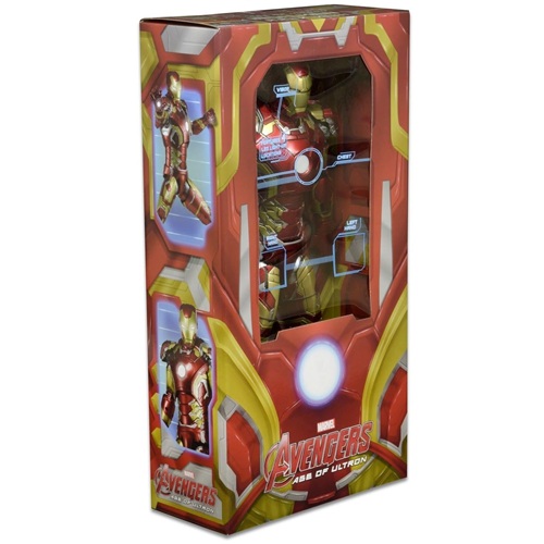 NECA Ultron Scalers – Avengers Age Of Ultron, 5,1 Cm Große Mini-Figur, Zum Befestigen An Kabeln & Gurten