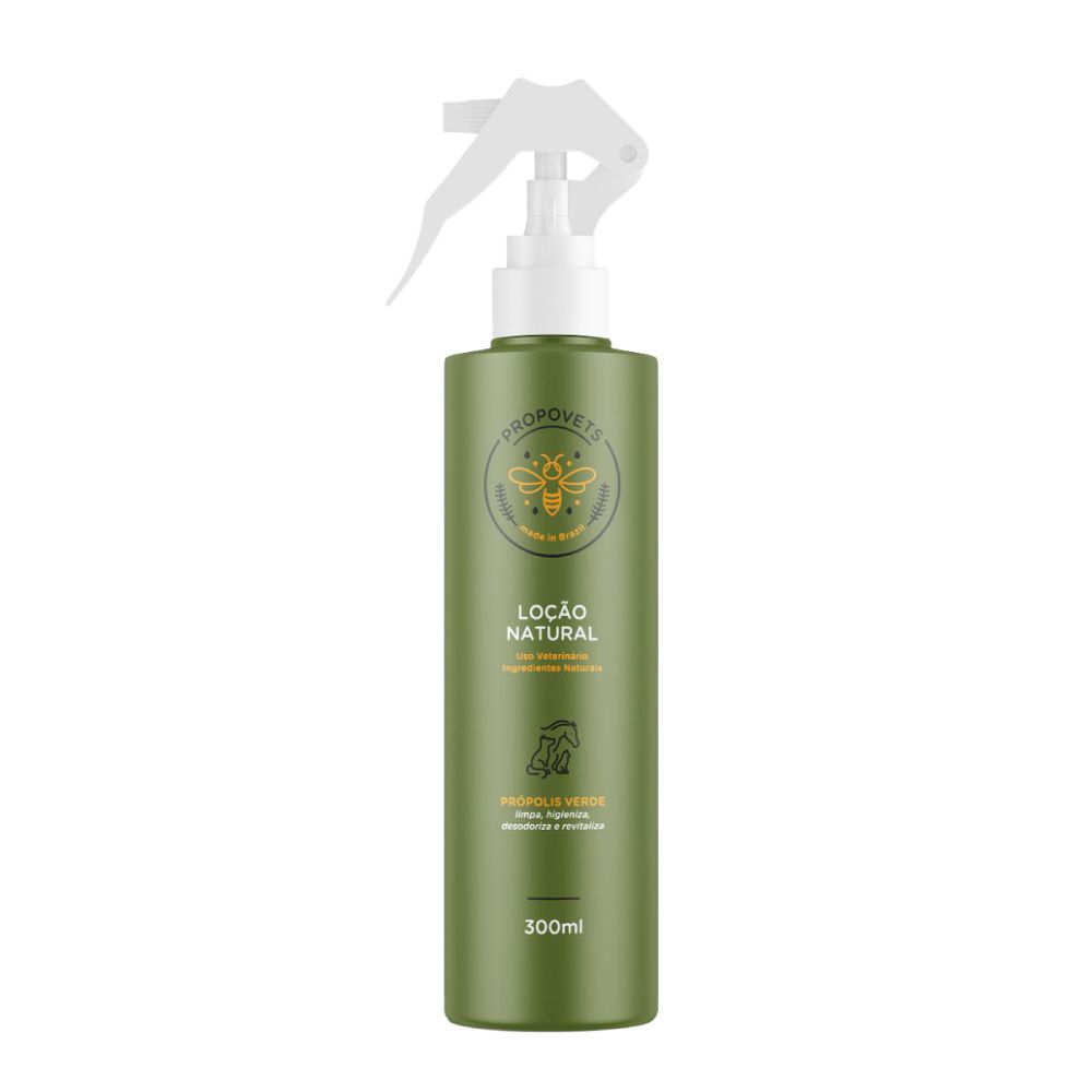 Shampoo Natural para Cachorros e Gatos com Extrato de Propolis Verde -  Beneficios para a Pele e Pelagem