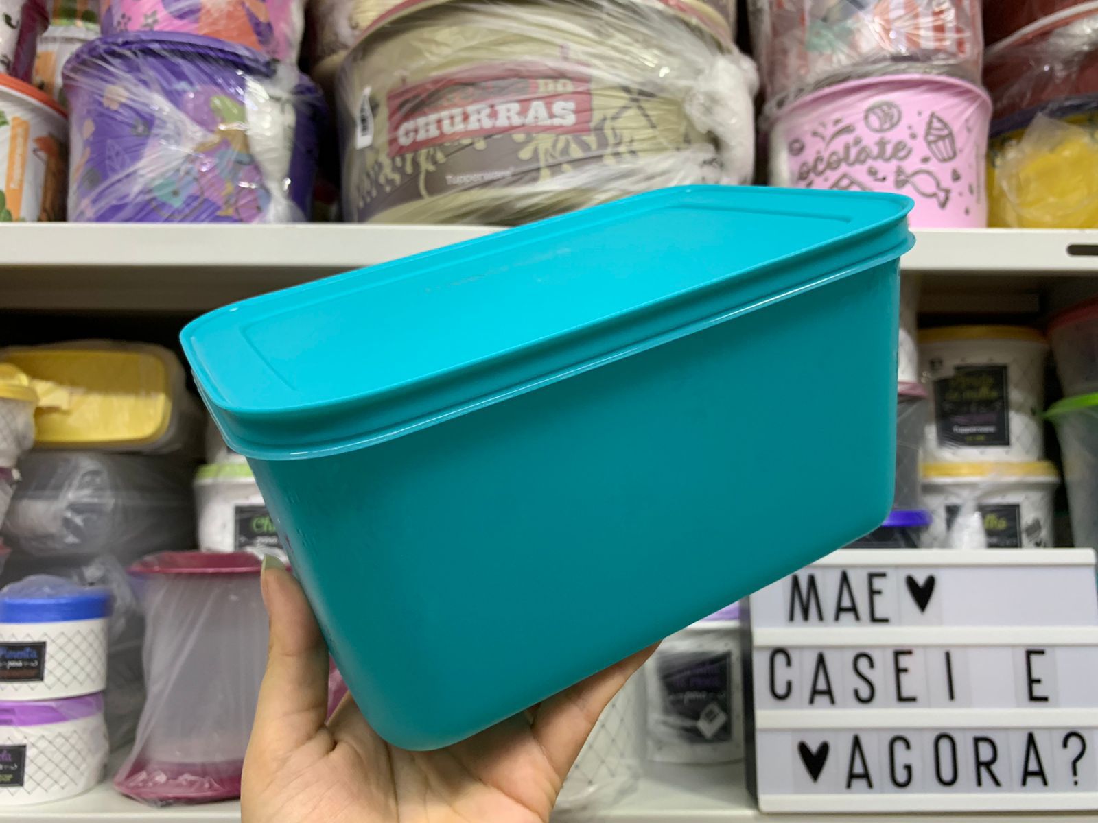 Tupperware Criativa 3 L Morango - Mãe, Casei e Agora?-Tupperware!