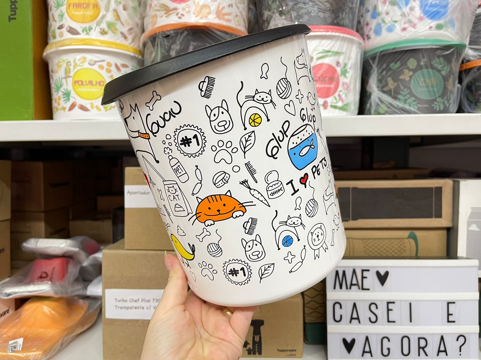 Tupperware Instantânea Mágica 4,3 Litros Pet Importada Mãe, Casei e