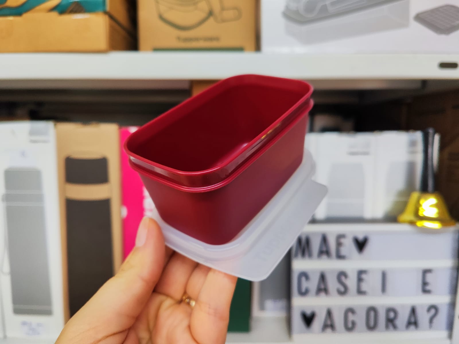 Tupperware Basic Line 160 ml Bordo - Mãe, Casei e Agora?-Tupperware!