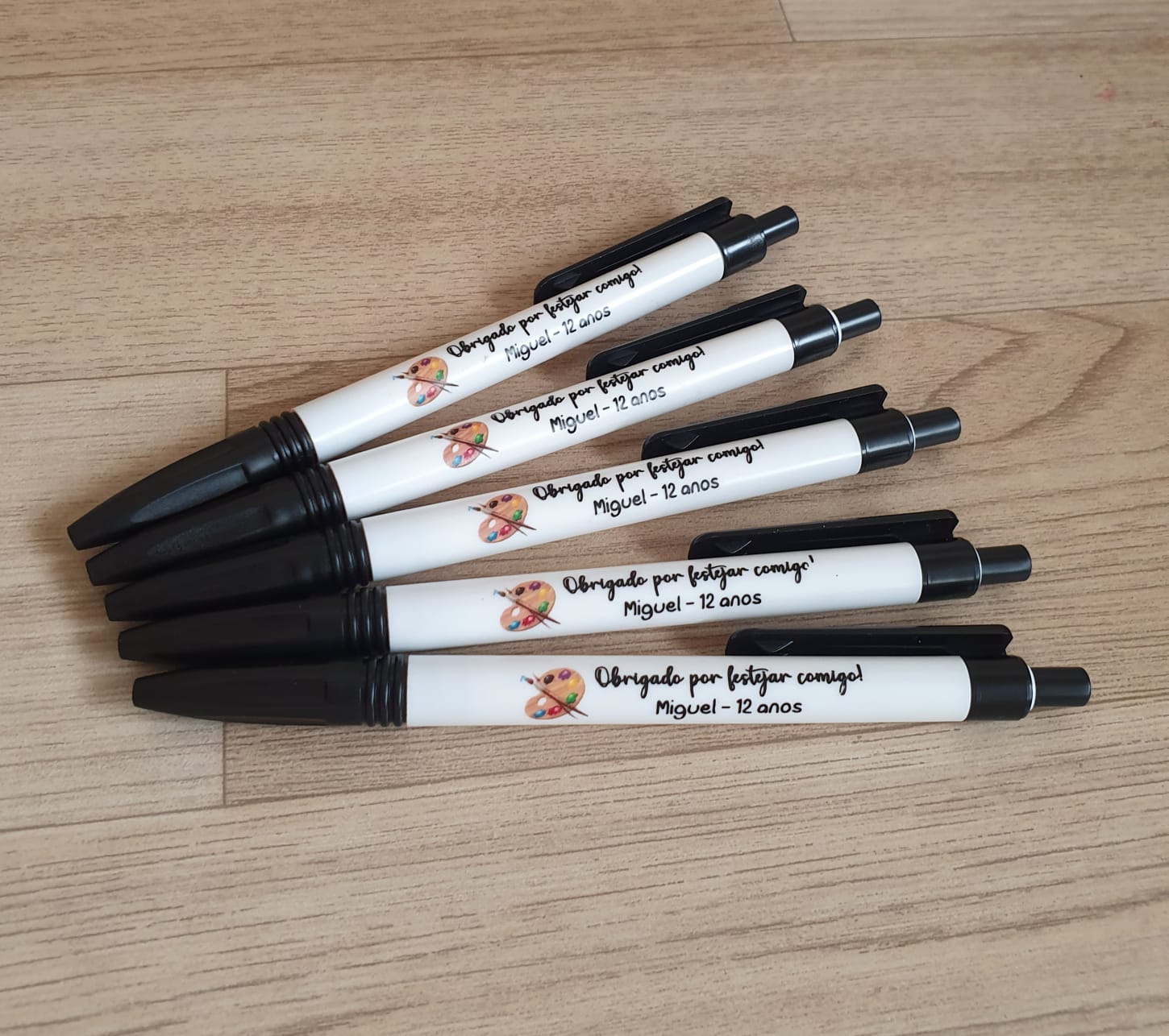 CANETA PERSONALIZADA PLASTICA (KIT COM 50 UNIDADES) - Originale Brindes