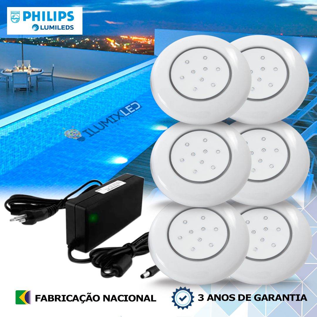 Kit Completo de iluminação LED para Piscinas