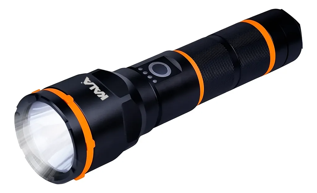 Lanterna Aluminio Recarregavel Lk 4500 Cree Led Ka - Casa