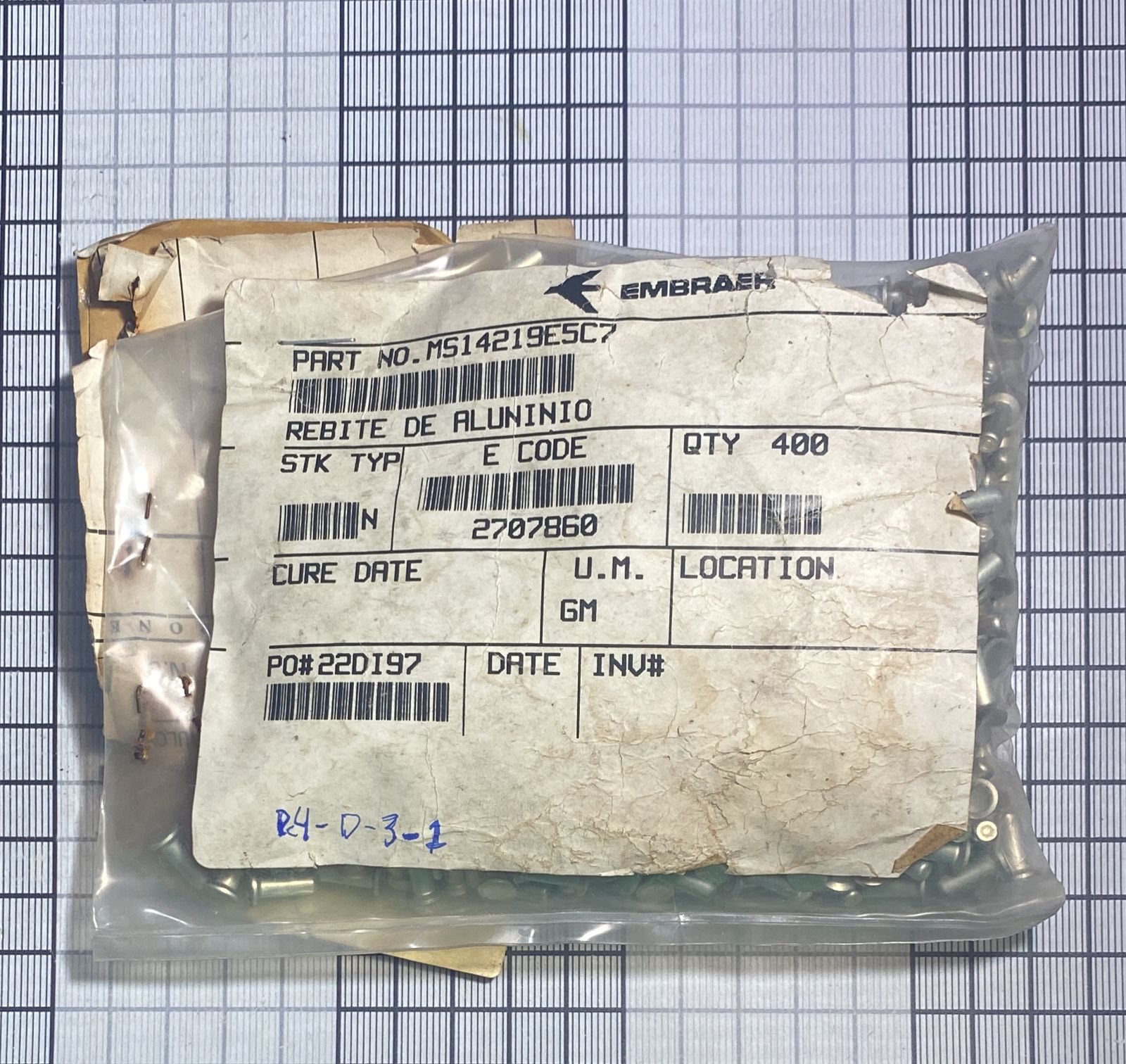 REBITE - MS14219E5C7 - Fibraer