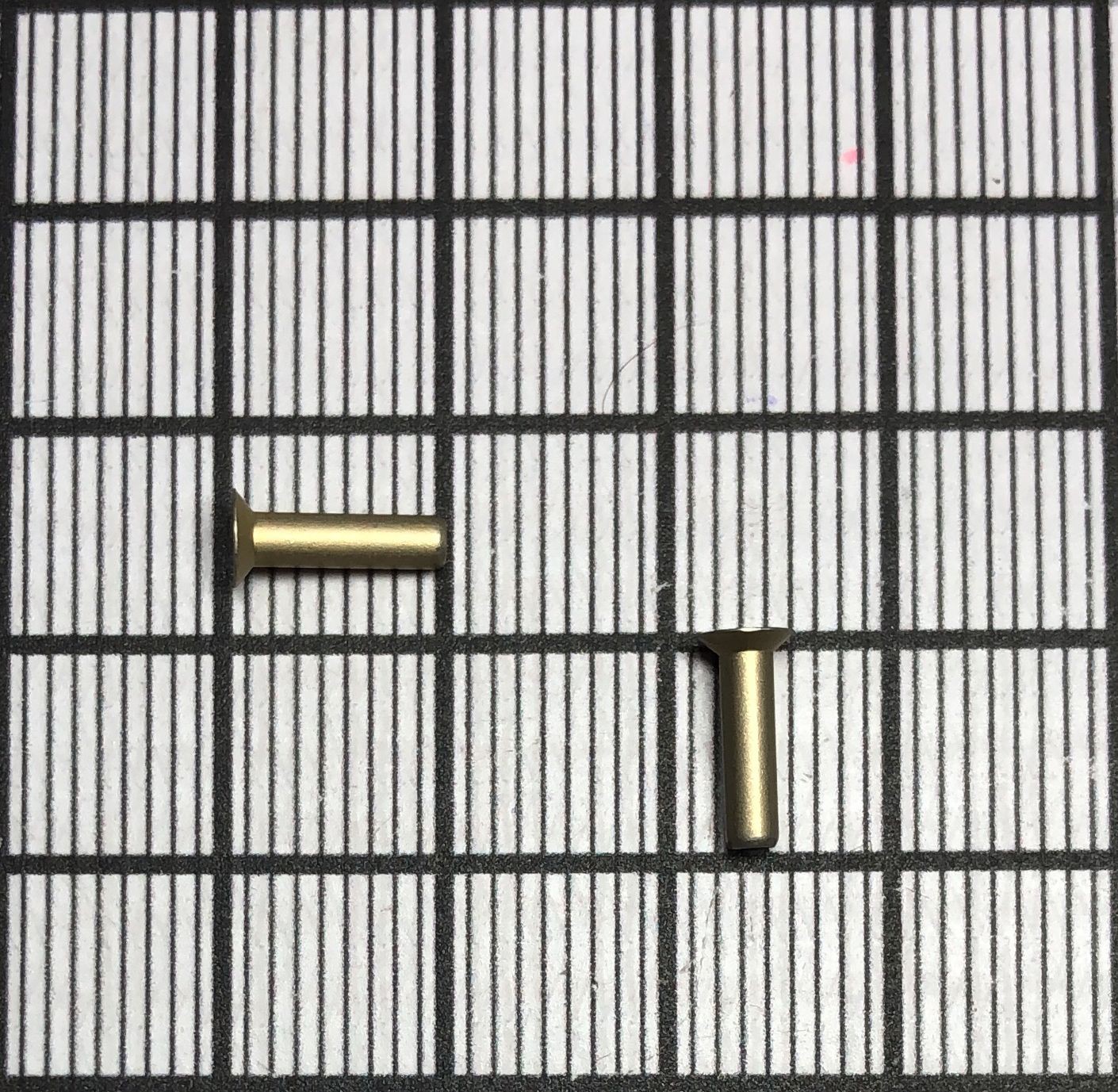 REBITE ESCAREADO 3/32"x3/8" MS20426AD36 (AN426AD36) Fibraer