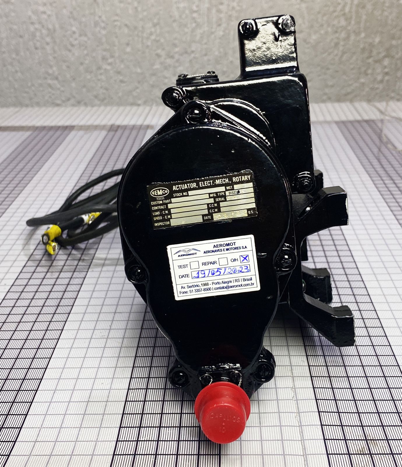 MOTOR FLAP EMB110 - D1522-5 - Fibraer