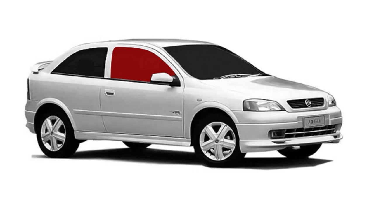 Vidro Porta Chevrolet Astra 1999 a 2011 Dianteiro Direito