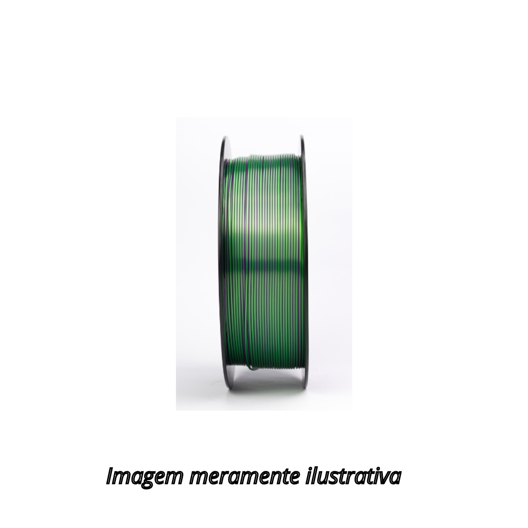 Filamento PLA SILK Duo 1,75mm 1Kg Roxo e Verde 3D Fila - SmartProjects ...