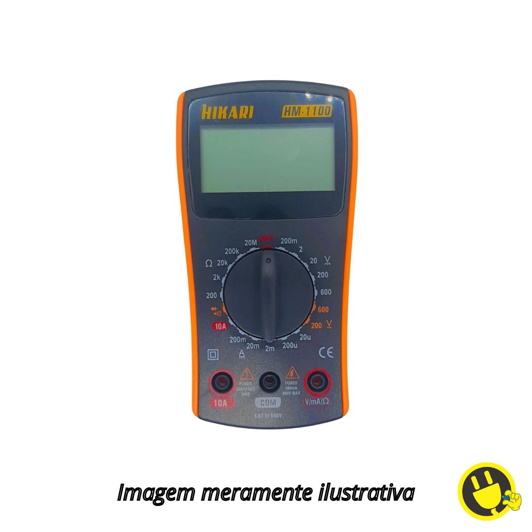 Multímetro Digital HM-1100 Hikari - Arduino e Raspberry em Manaus é na  Smart Projects!