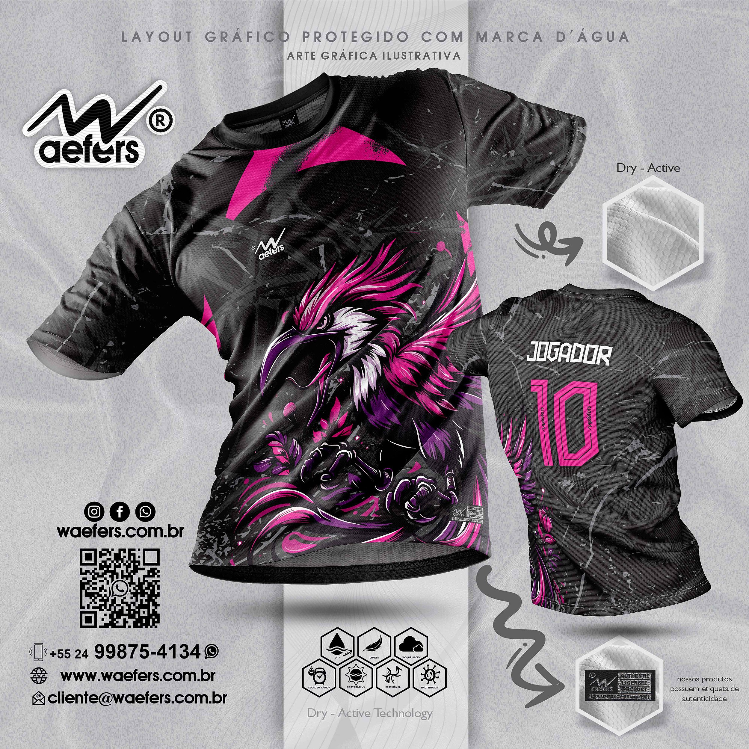 Camisa Interclasse Amador Fênix - Waefers