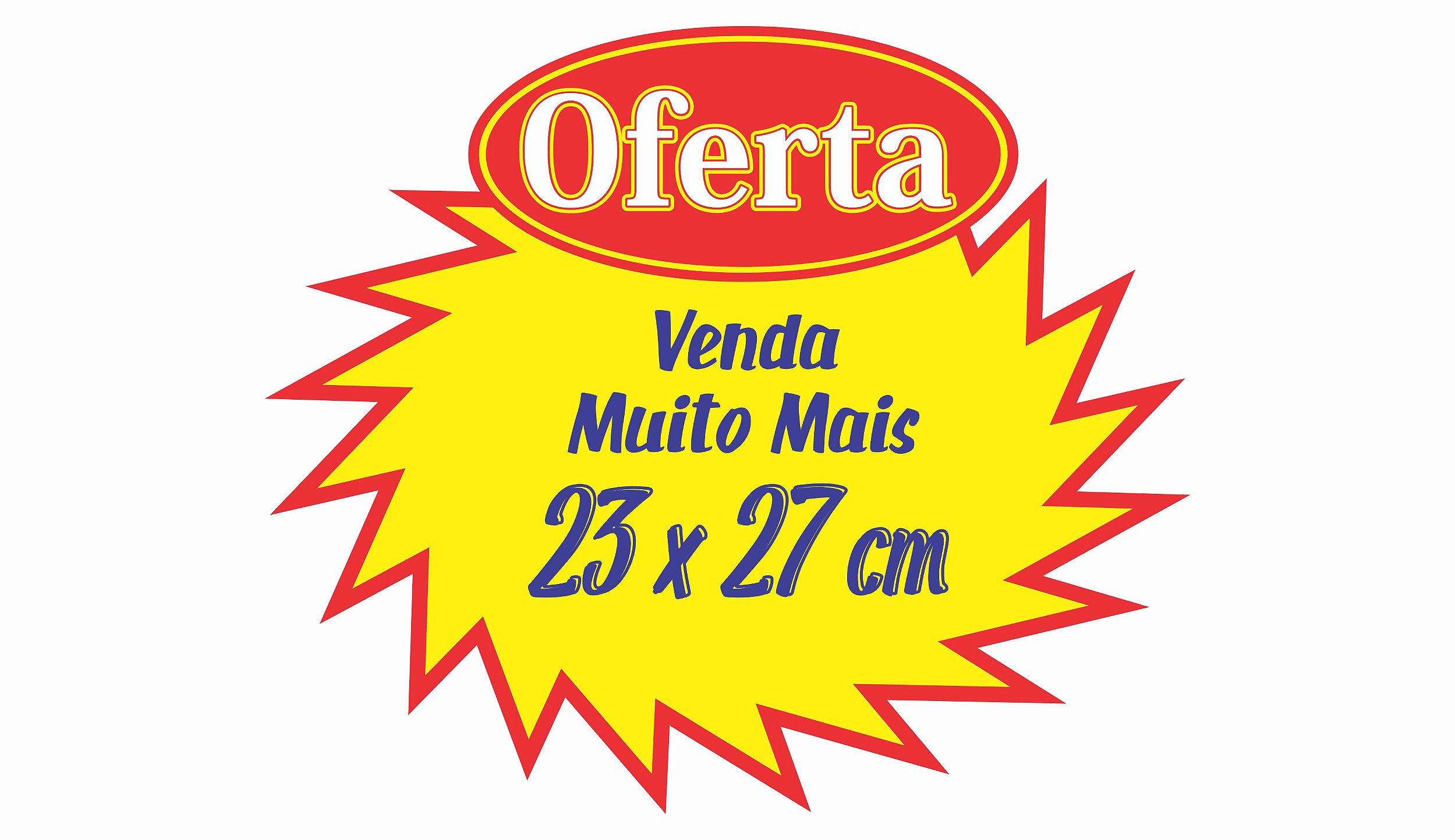 200 Cartaz Splash Oferta Promoção 23x27 Estrela Amarelo mercado - Agenda  Personalizada | Miolo de Agenda | Folhinhas | Papéis Especiais | Caderno  Corporativo | Calendário de Mesa | Agenda 2019