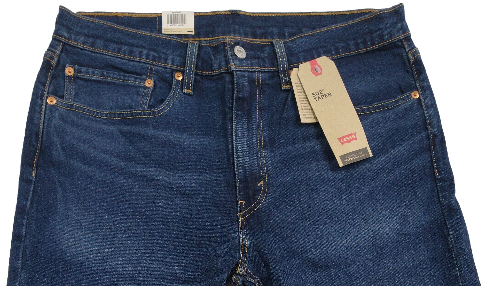 Calça Jeans Levis Masculina - Ref. 502-0495 Regular Taper - Boca Fina -  FIDALGOS