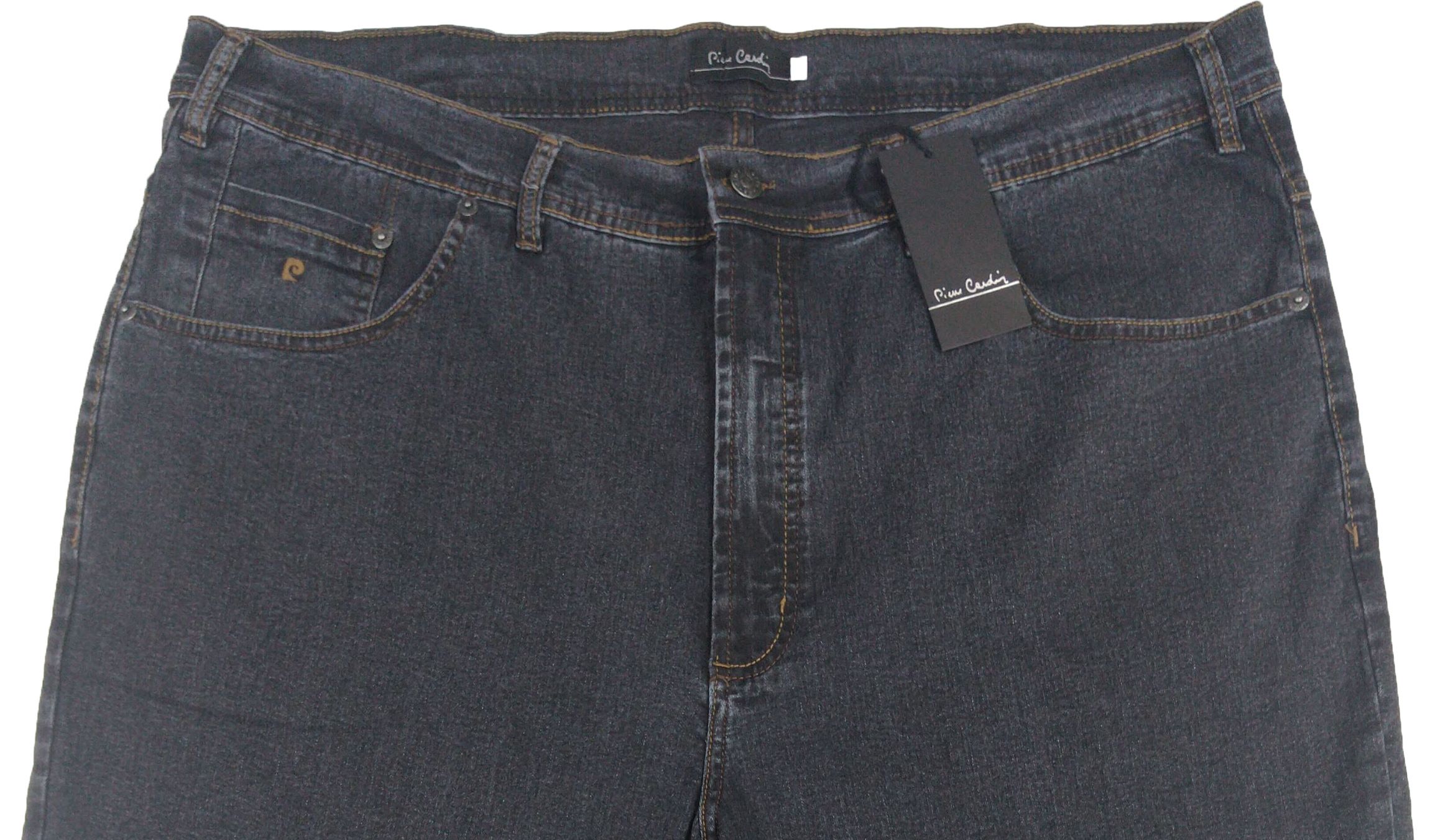 Calça Jeans Masculina Pierre Cardin Reta - Plus Size - FIDALGOS
