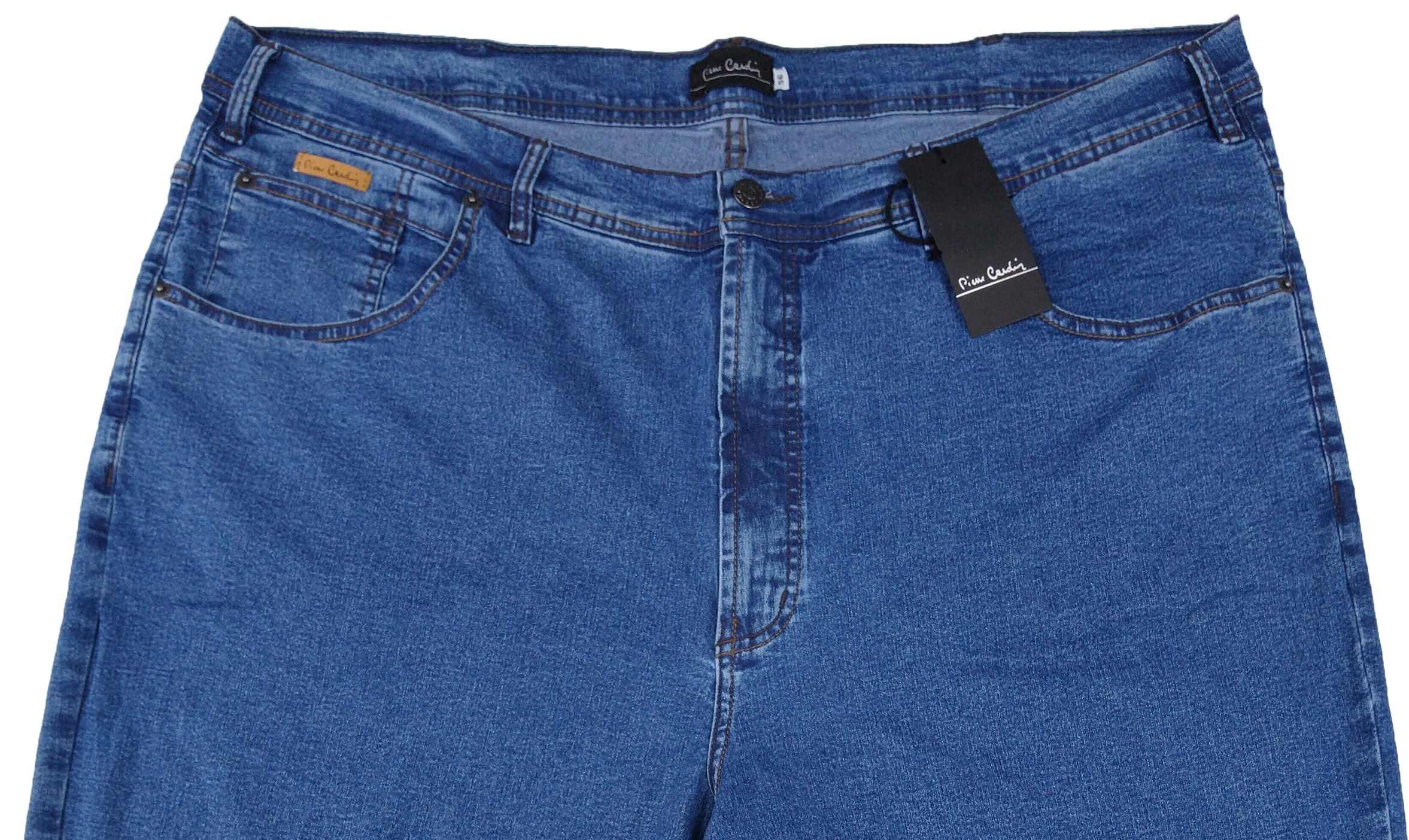 Calça Jeans Masculina Pierre Cardin Reta - Plus Size - FIDALGOS