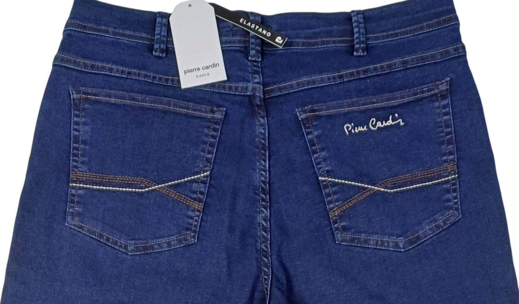 Jeans Pierre Pierre Cardin CalÃ§a Cala Chino Elstico Calça Pierre Cardin  Calça Jeans Masculina
