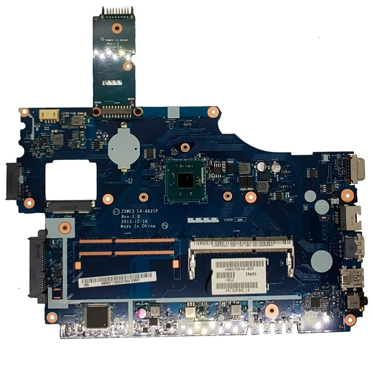 Placa Mãe Notebook Acer Aspire E1-510 Z5we3 La-A621p Intel Celeron ...
