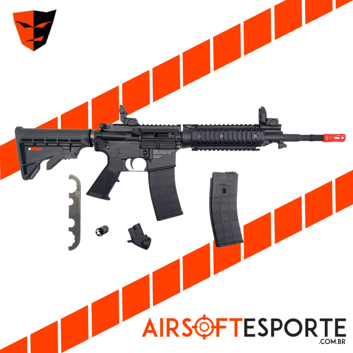 Rifle Airsoft Tippmann M4a1 Co2hpa T500001 Br é O Site Mais Completo De 5521