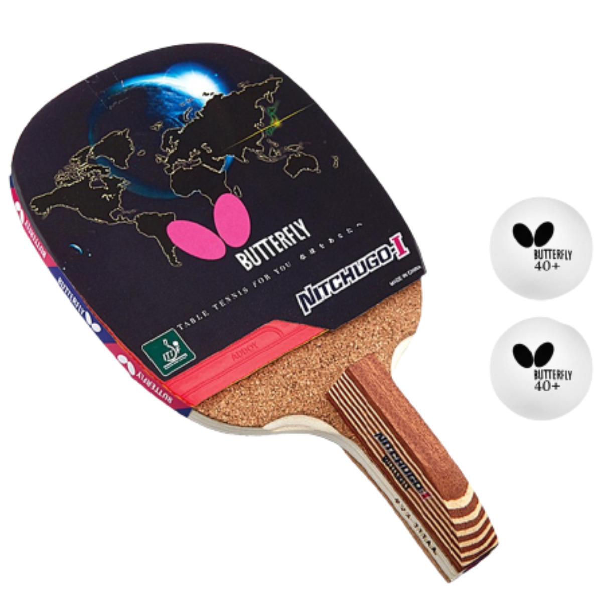 RAQUETE DE PING PONG FR 100