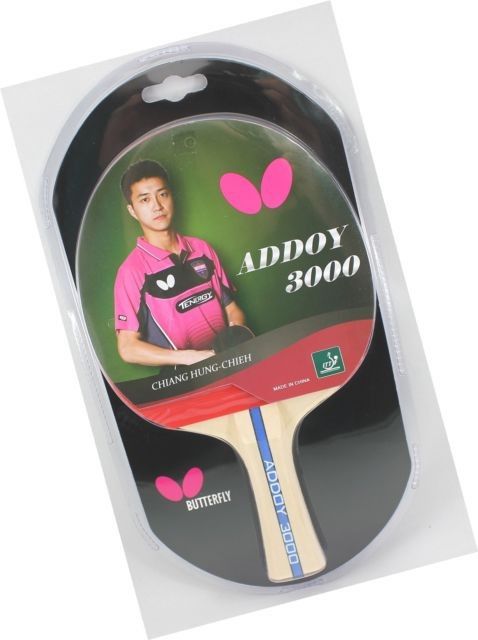 Raquete Butterfly Addoy 3000 Clássica Tênis De Mesa - Tênis de Mesa ...