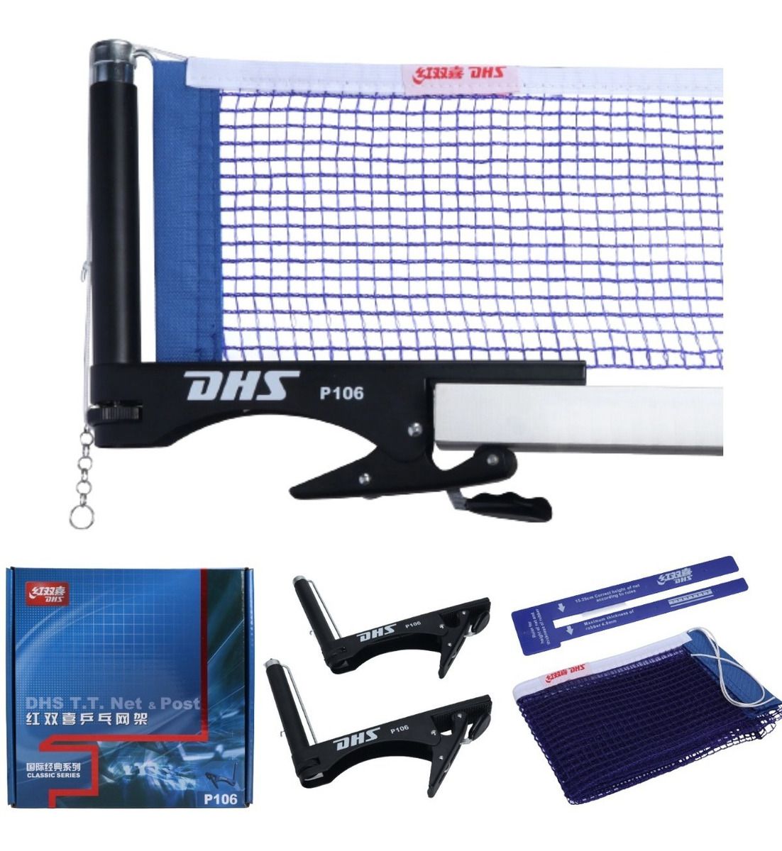 Mesa de Ping Pong com Suporte e Rede