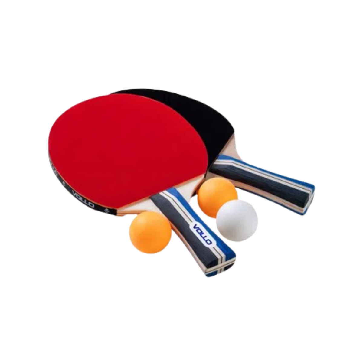 Raquete Tenis de Mesa Kit Ping Pong Raquetes com Duas Bolinhas de