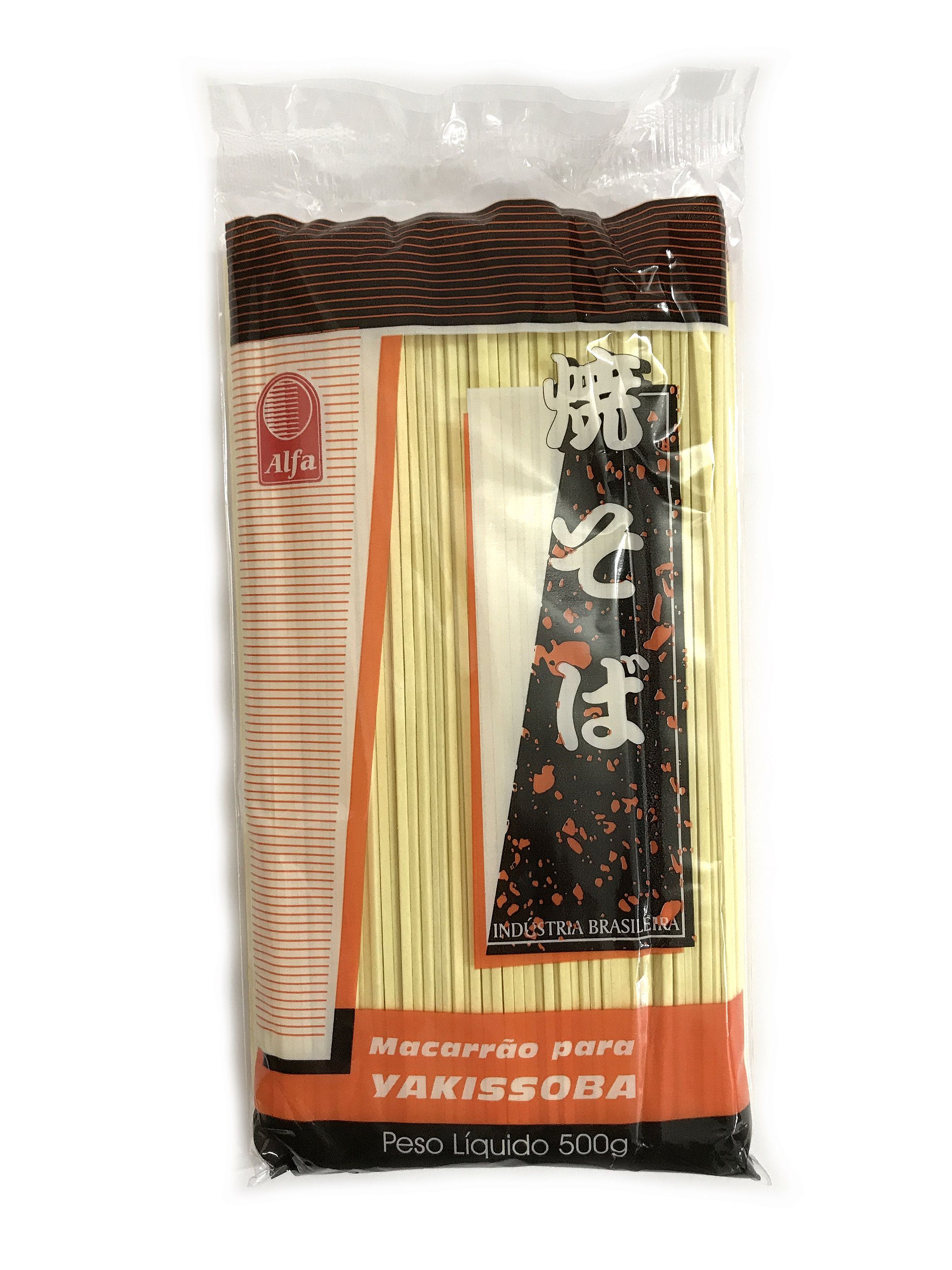 Macarrão para Yakisoba Fino 500g Alfa - Loja Ikebana® Produtos Orientais