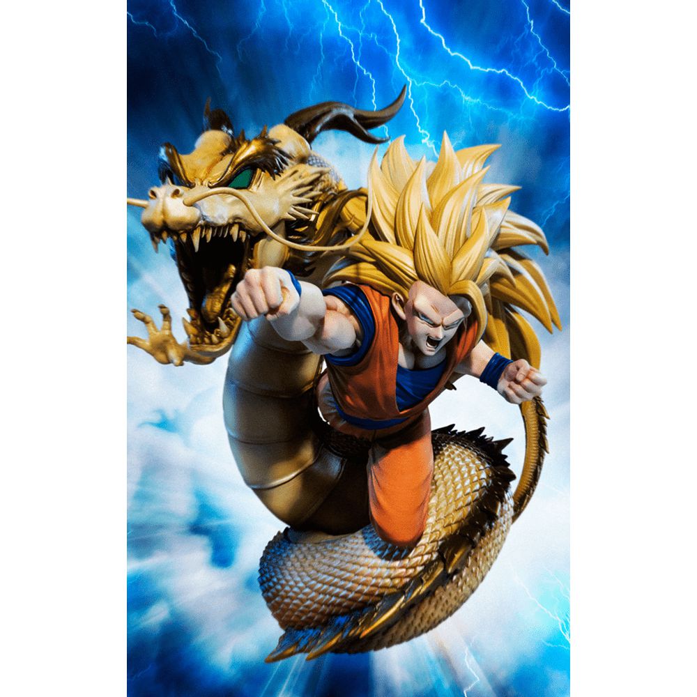 Figura de Ação Dragon Ball: Goku Super Saiyajin 3 - A Manifestação do