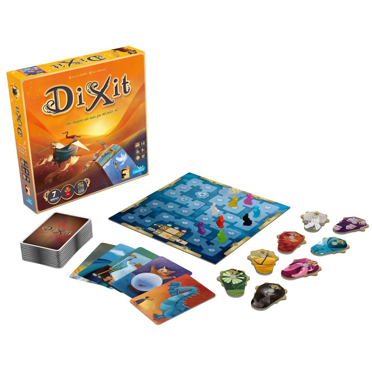 Jogo de Tabuleiro – Dixit – Disney – De 3 a 6 Jogadores