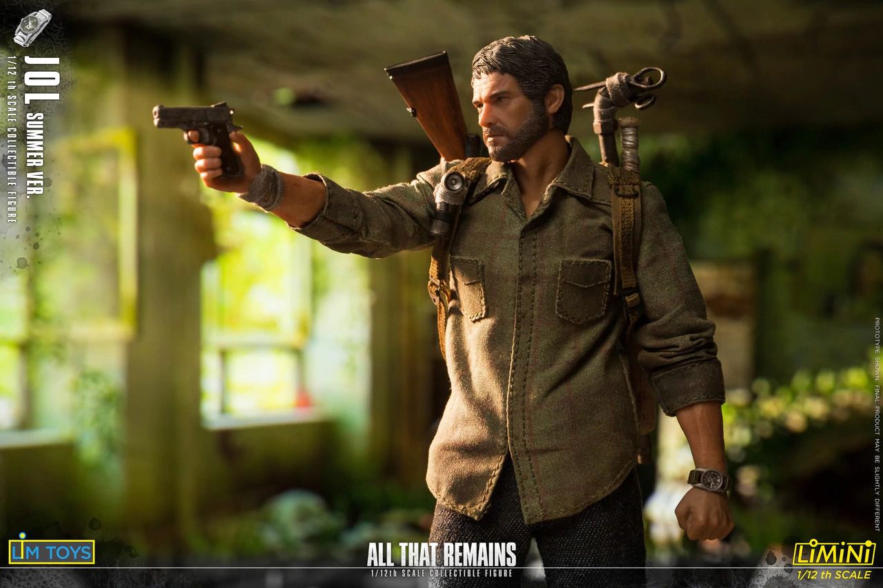 Joel The Last of Us Boneco Colecionável em Resina