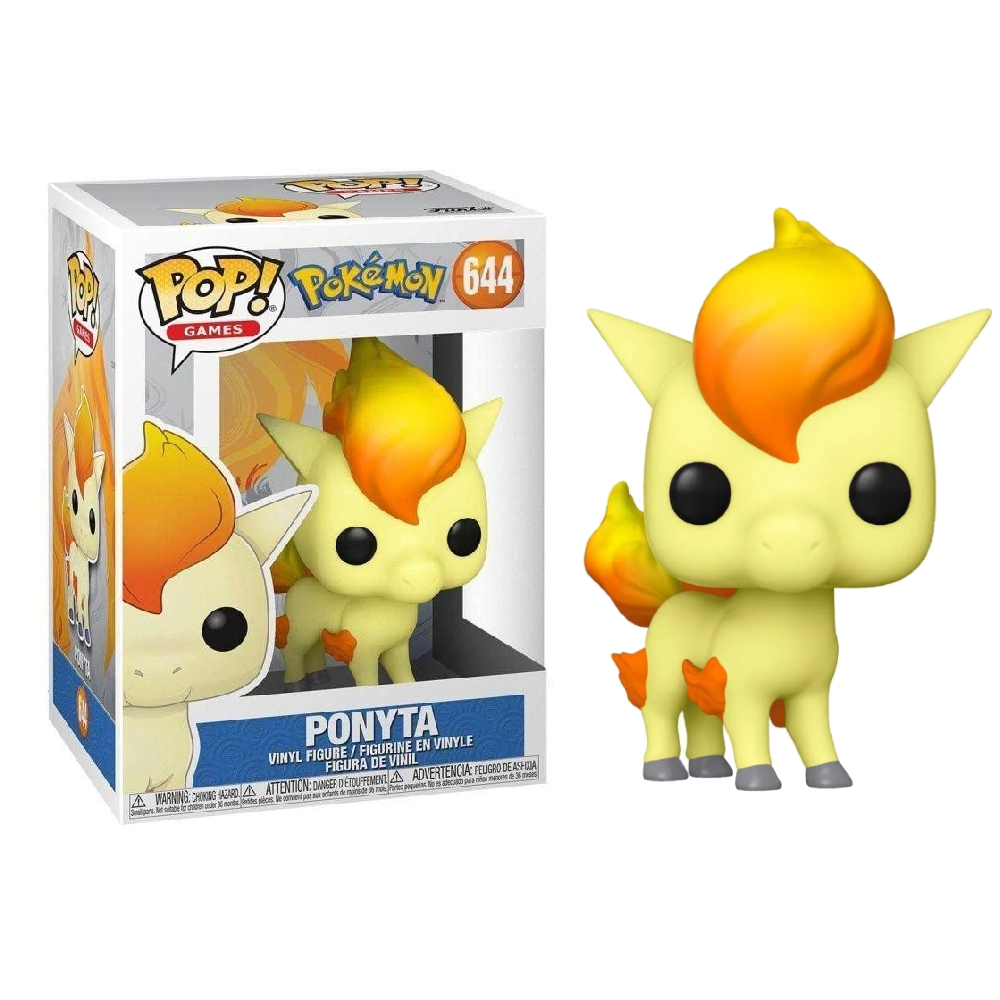 Funko Pop! Games Pokemon Ponyta 644 Original Colecionavel