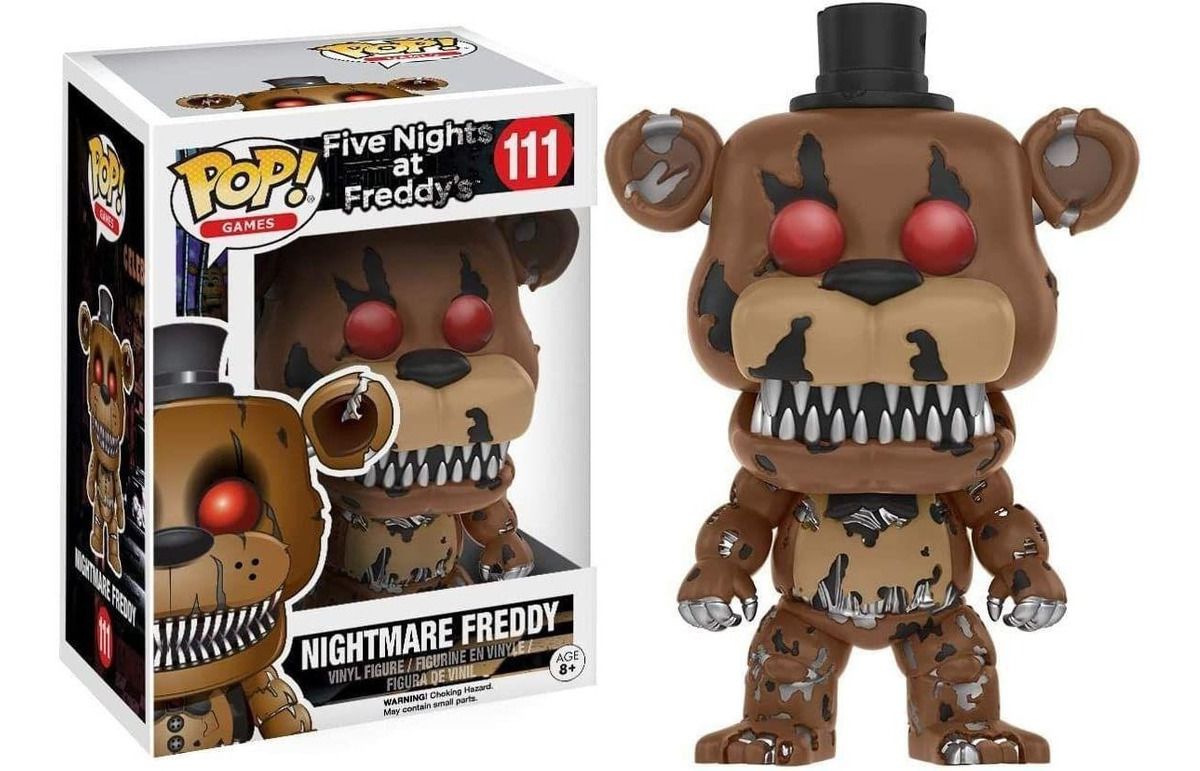 Funko Five Nights at Freddy's Vr Freddy Glows : : Brinquedos e  Jogos