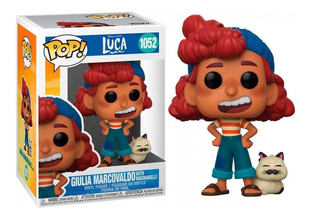 Funko Pop! Disney Luca Giulia Marcovaldo 1052 Original Colecionavel - Moça  do Pop - Funko Pop é aqui!