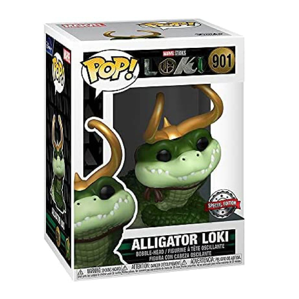 Pocket Pop Schlüsselanhänger Marvel Loki Alligator Loki