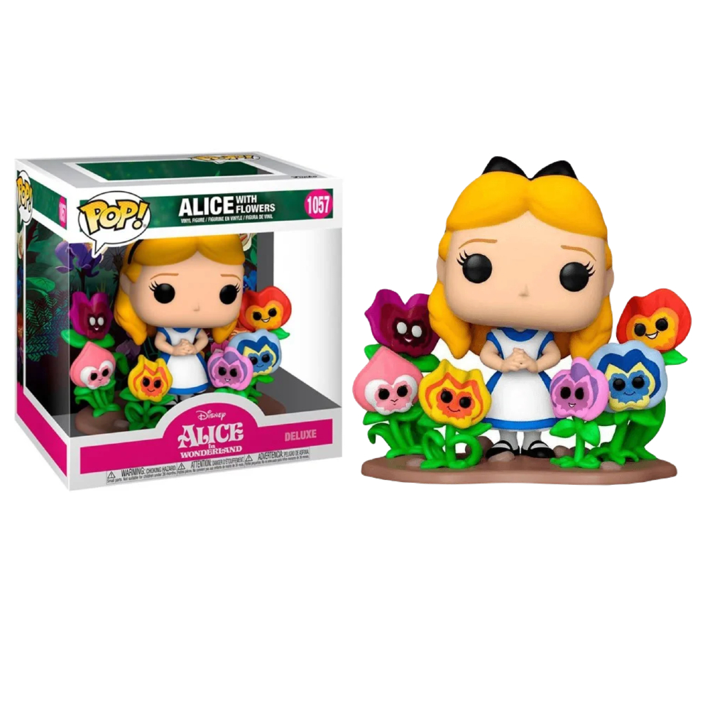 Funko Pop! Disney Alice no País das Maravilhas Alice With Flowers 1057 ...